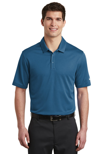 Nike- Nike Dri-FIT Hex Textured Polo. NKAH6266-Medtech- 2