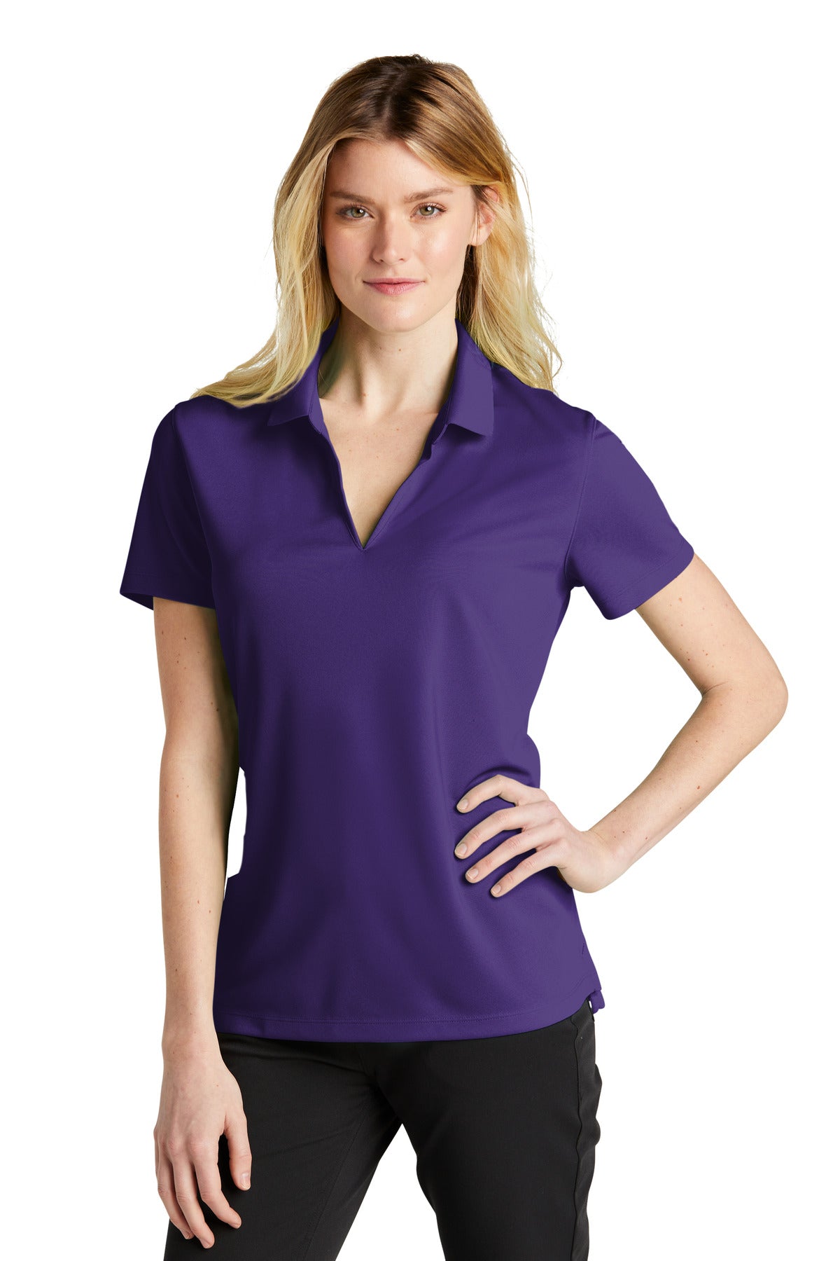 Nike- Nike Women's Dri-FIT Micro Pique 2.0 Polo NKDC1991-Medtech- 6