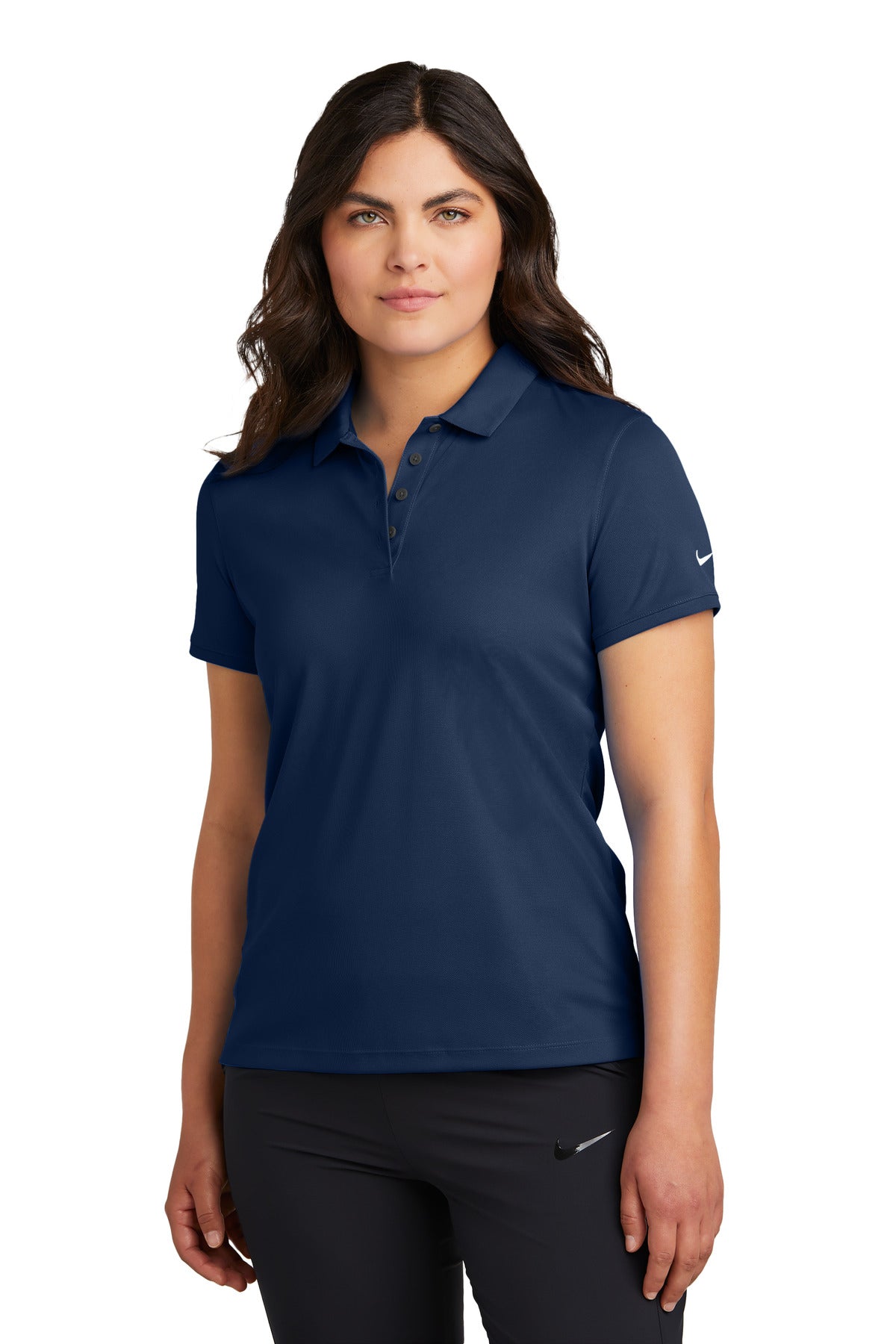 Nike- Nike Women's Victory Solid Polo NKDX6685-Medtech- 2