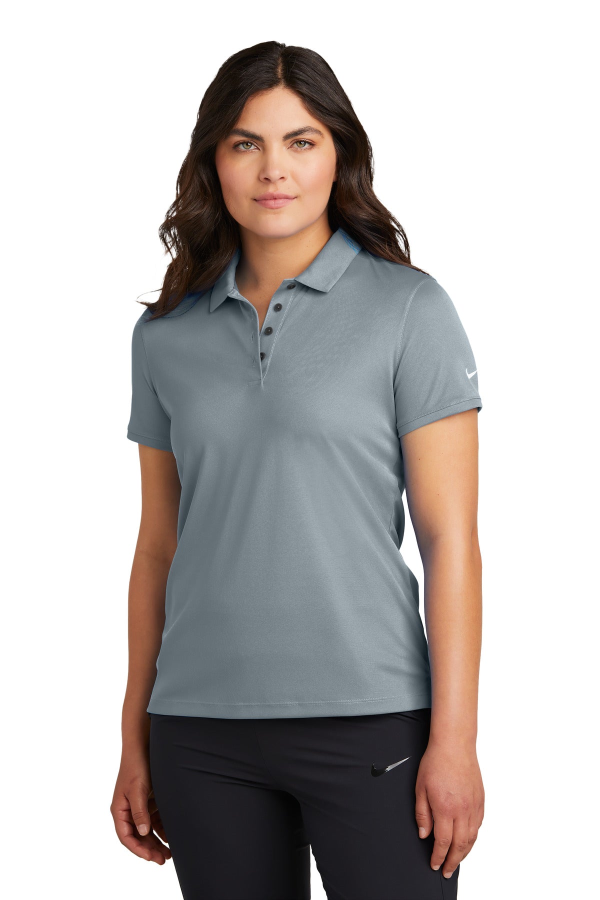 Nike- Nike Women's Victory Solid Polo NKDX6685-Medtech- 3