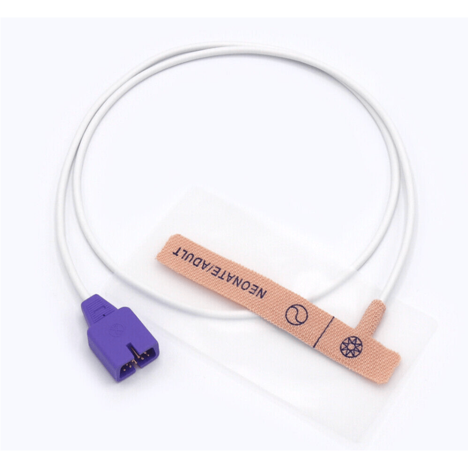 Nellcor™ Compatible Neonatal to Adult Disposable SpO2 Sensor, 3ft.