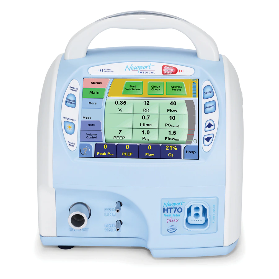  Newport Medical-Newport™ HT70® Plus Ventilator, Recertified-MedTech-1