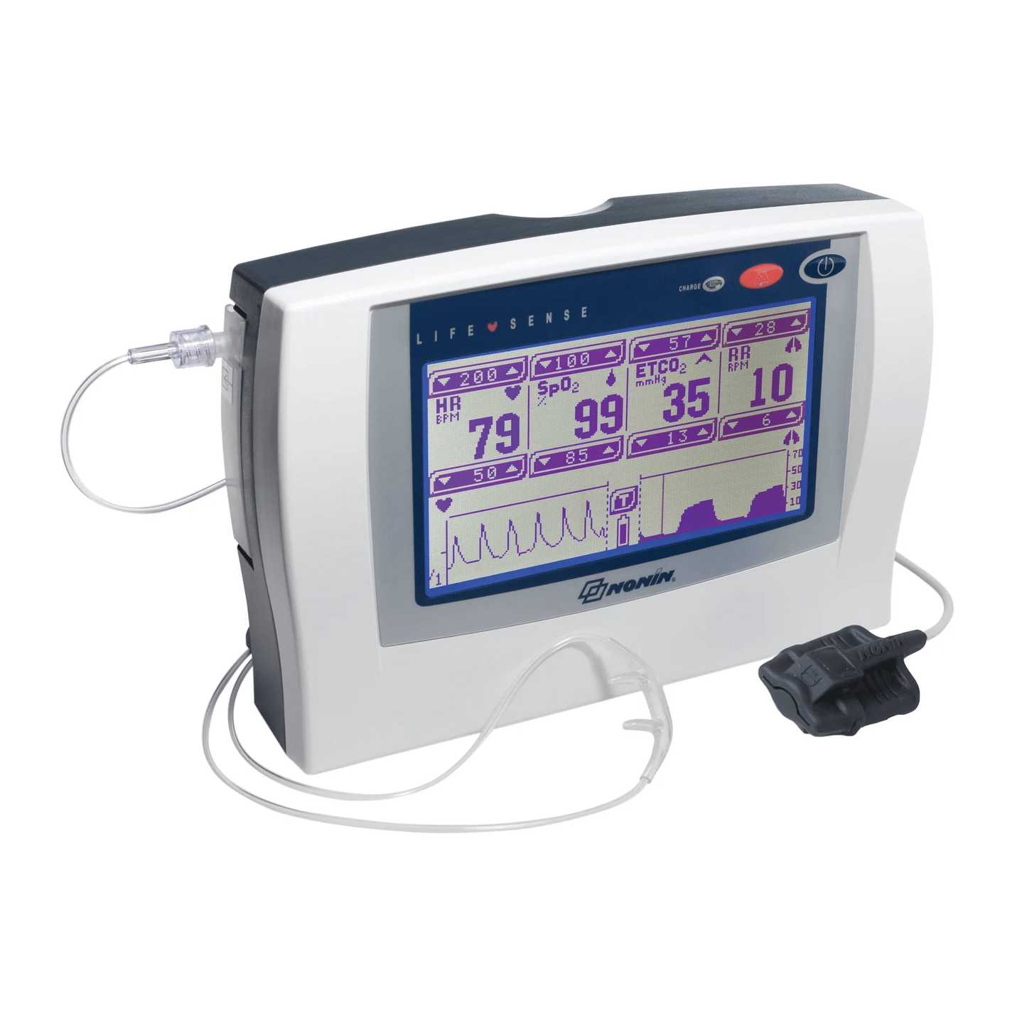 Nonin LifeSense® Capnography & Pulse Oximetry Monitor