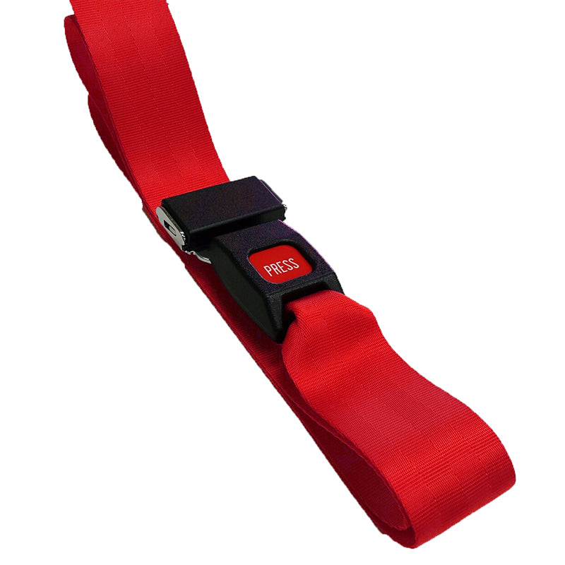 Nylon 9ft. Strap w/Metal Push Button Buckle