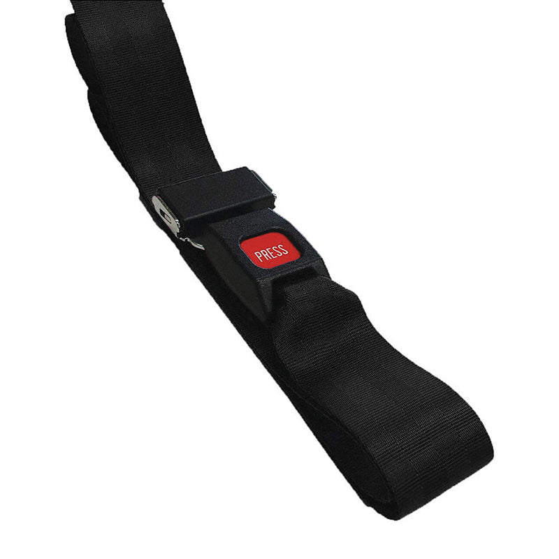 Nylon 9ft. Strap w/Metal Push Button Buckle