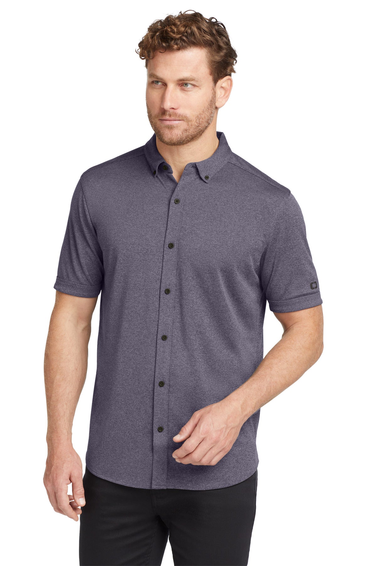 OGIO- OGIO ® Gravitate Full-Button Polo. OG141-Medtech- 4