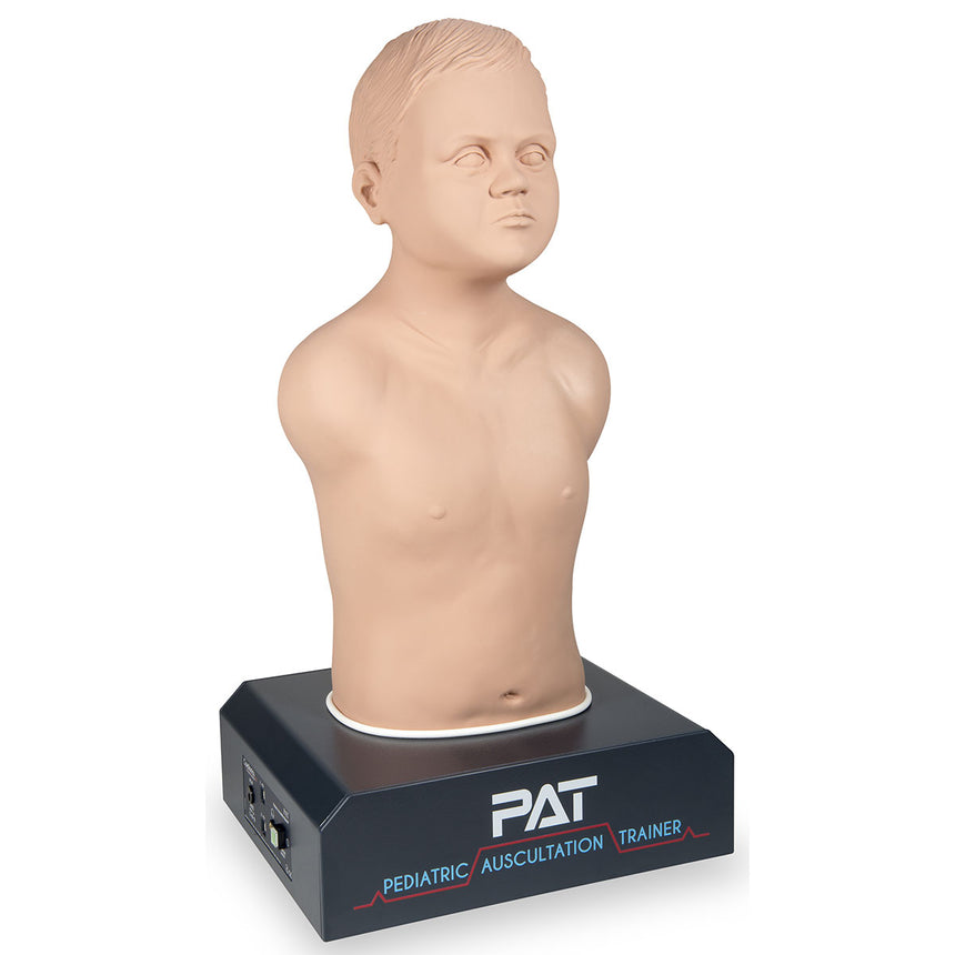 PAT Pediatric Auscultation Trainer - Light Skin