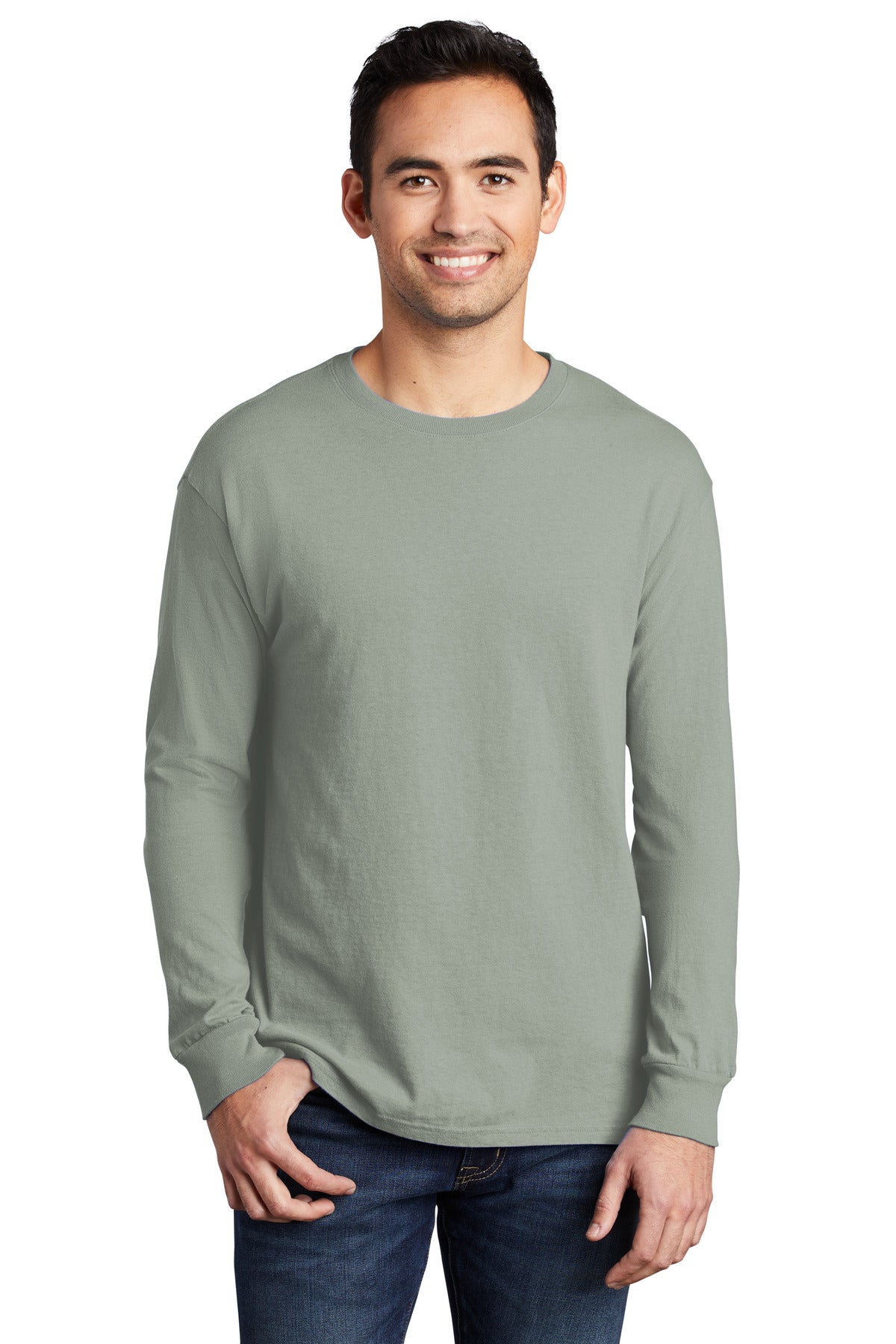 Port & Company- Port & Company® Beach Wash® Garment-Dyed Long Sleeve Tee PC099LS-Medtech- 9