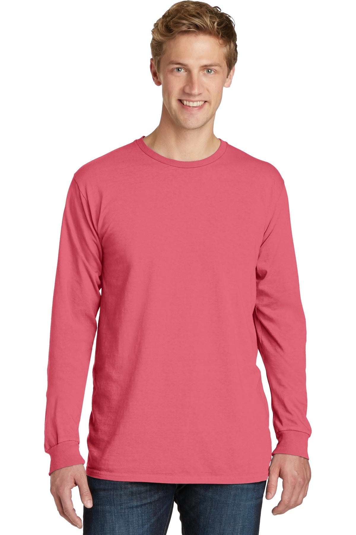 Port & Company- Port & Company® Beach Wash® Garment-Dyed Long Sleeve Tee PC099LS-Medtech- 10