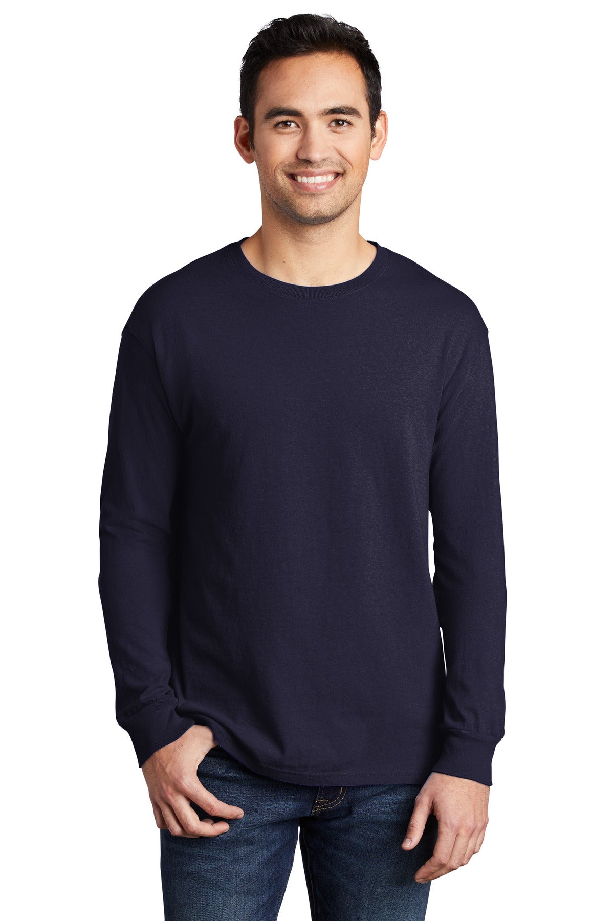 Port & Company- Port & Company® Beach Wash® Garment-Dyed Long Sleeve Tee PC099LS-Medtech- 25