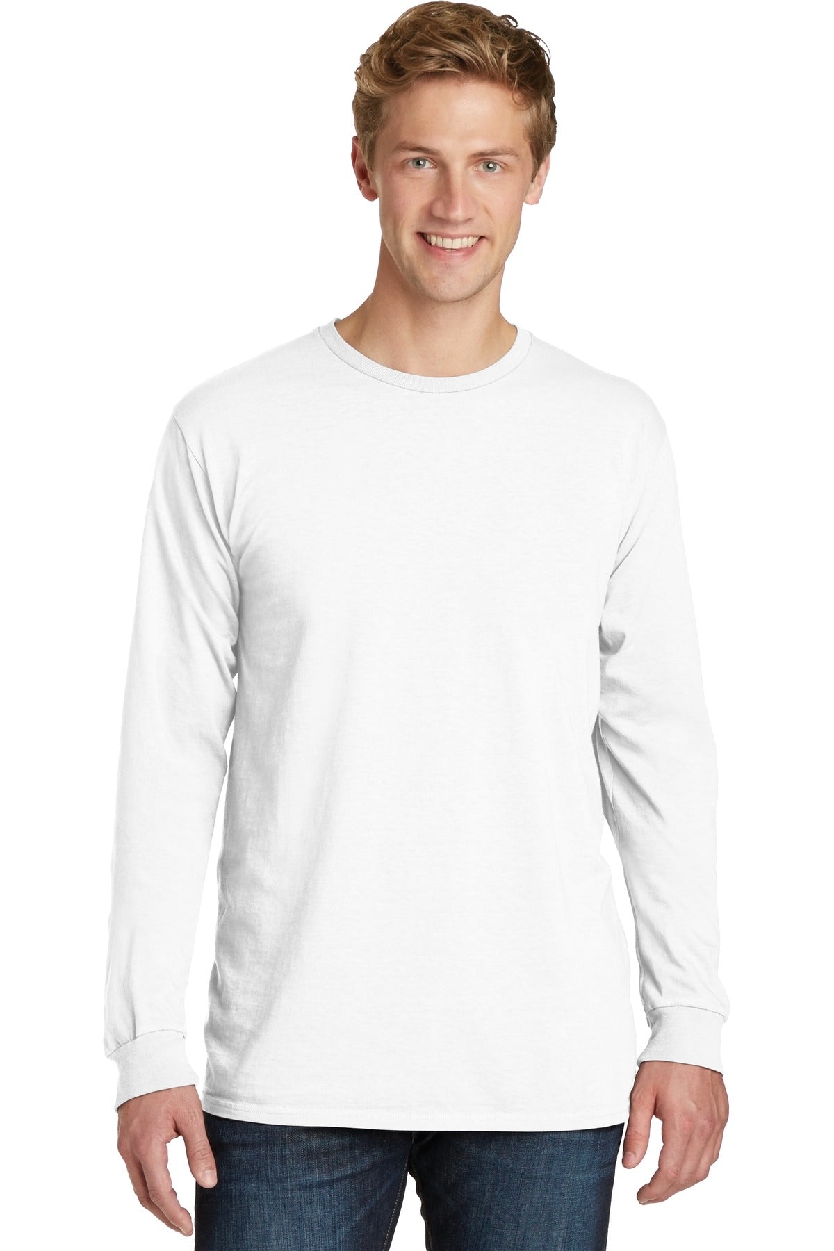 Port & Company- Port & Company® Beach Wash® Garment-Dyed Long Sleeve Tee PC099LS-Medtech- 26