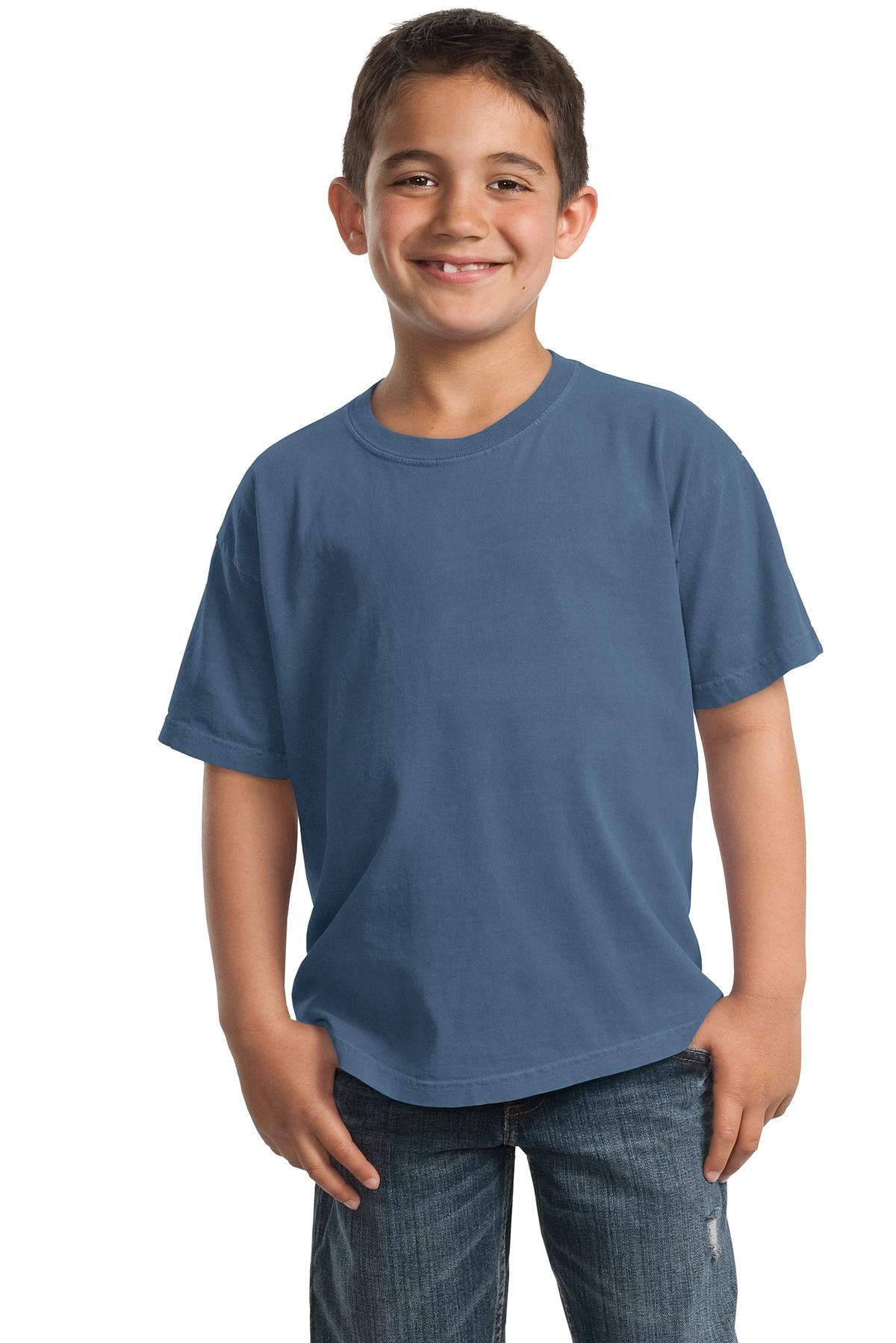 Port & Company- Port & Company® Youth Beach Wash® Garment-Dyed Tee. PC099Y-Medtech- 7