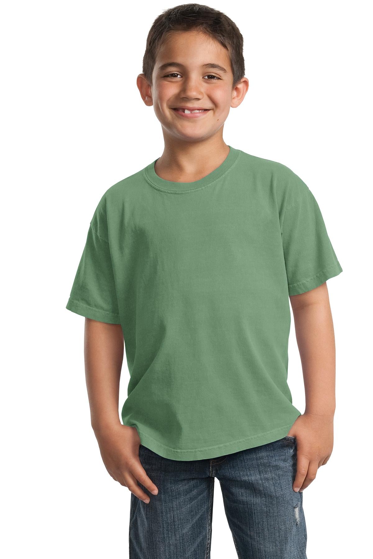 Port & Company- Port & Company® Youth Beach Wash® Garment-Dyed Tee. PC099Y-Medtech- 18