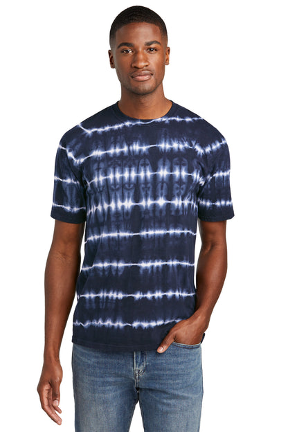 Port & Company- Port & Company® Allover Stripe Tie-Dye Tee PC142-Medtech- 5