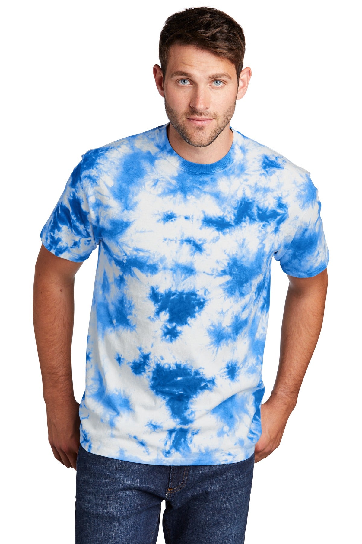 Port & Company- Port & Company ® Crystal Tie-Dye Tee PC145-Medtech- 12