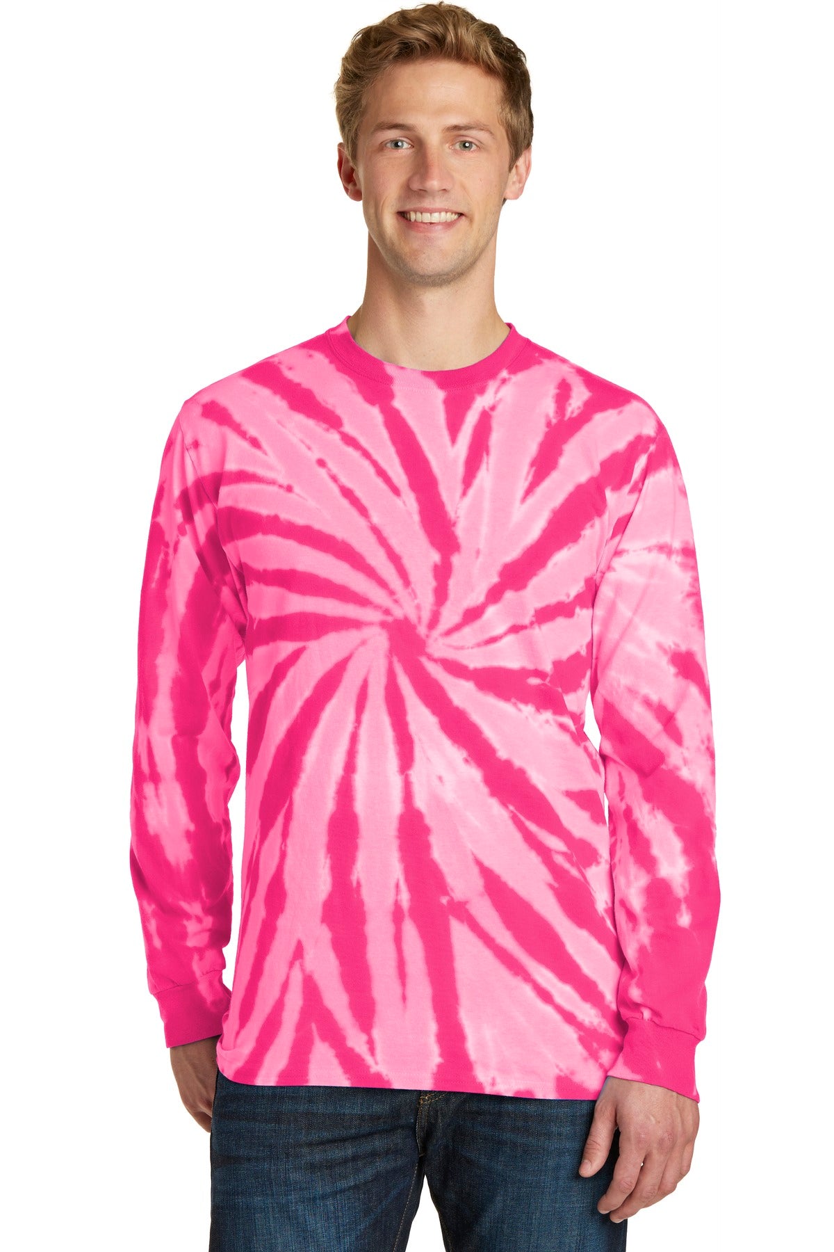 Port & Company- Port & Company® Tie-Dye Long Sleeve Tee. PC147LS-Medtech- 3