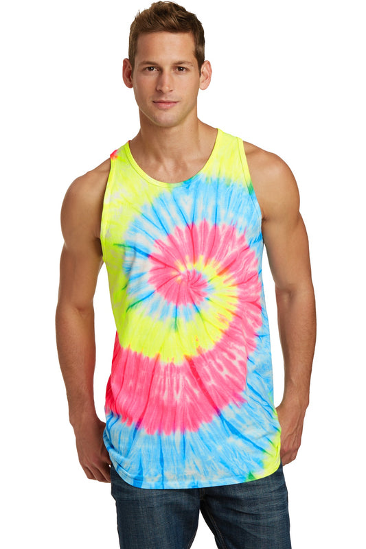 Port & Company- Port & Company® Tie-Dye Tank Top. PC147TT-Medtech- 1