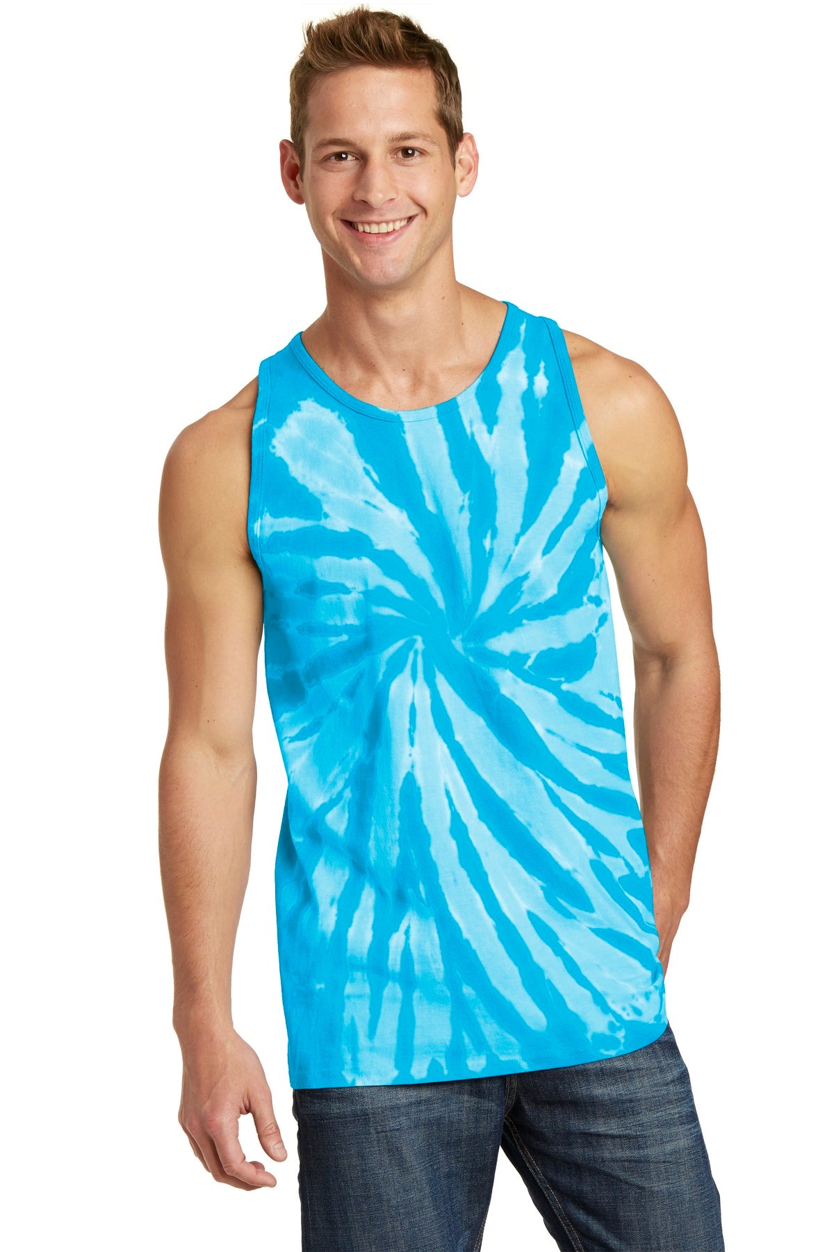 Port & Company- Port & Company® Tie-Dye Tank Top. PC147TT-Medtech- 5