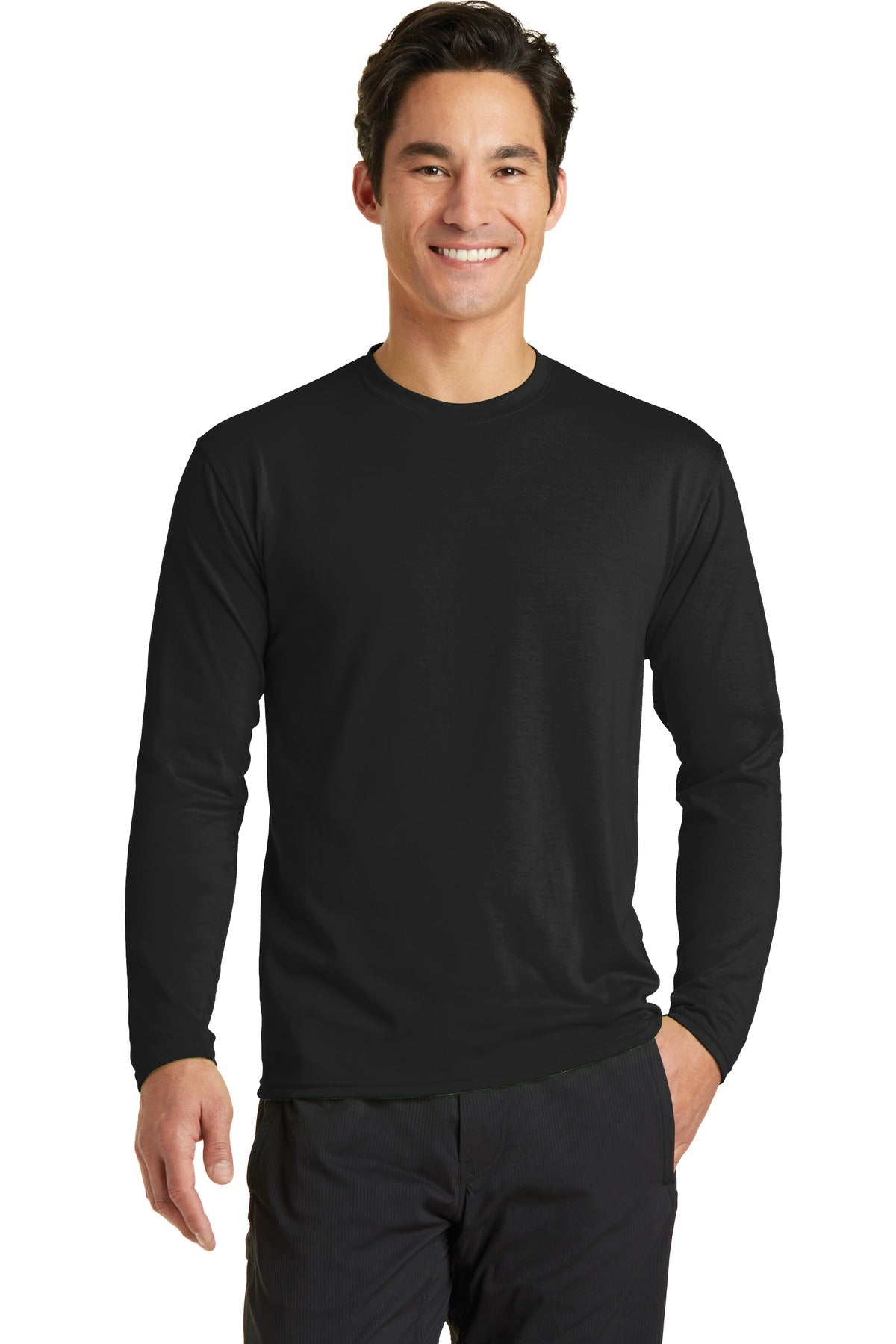 Port & Company- Port & Company® Long Sleeve Performance Blend Tee. PC381LS-Medtech- 7