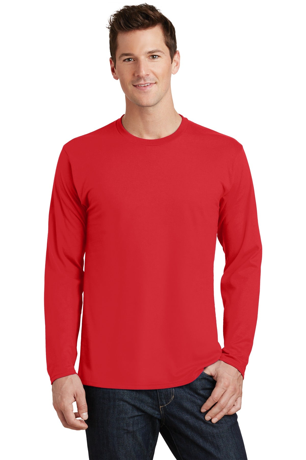 Port & Company- Port & Company® Long Sleeve Fan Favorite Tee. PC450LS-Medtech- 5