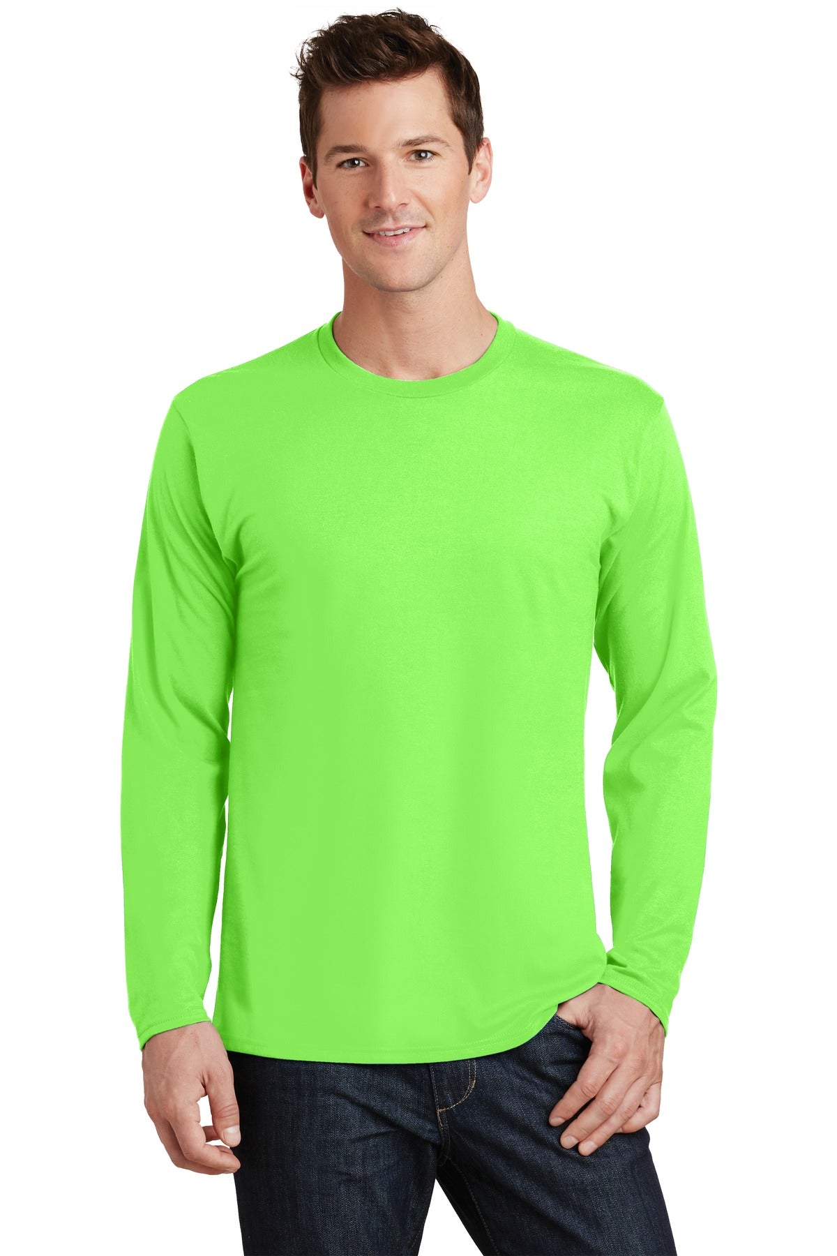 Port & Company- Port & Company® Long Sleeve Fan Favorite Tee. PC450LS-Medtech- 9