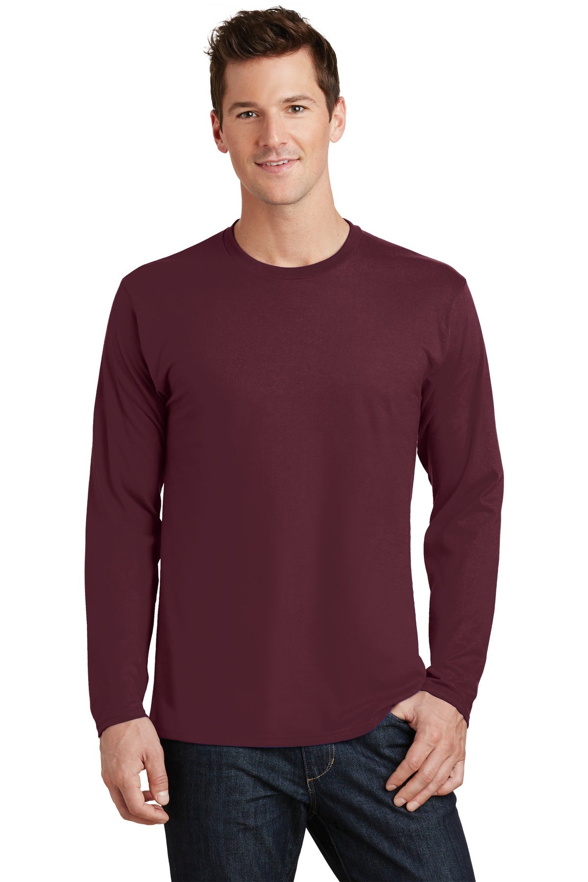 Port & Company- Port & Company® Long Sleeve Fan Favorite Tee. PC450LS-Medtech- 3