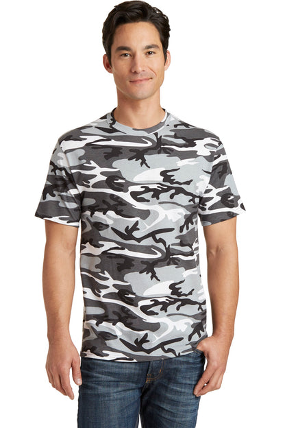 Port & Company- Port & Company® Core Cotton Camo Tee. PC54C-Medtech- 4