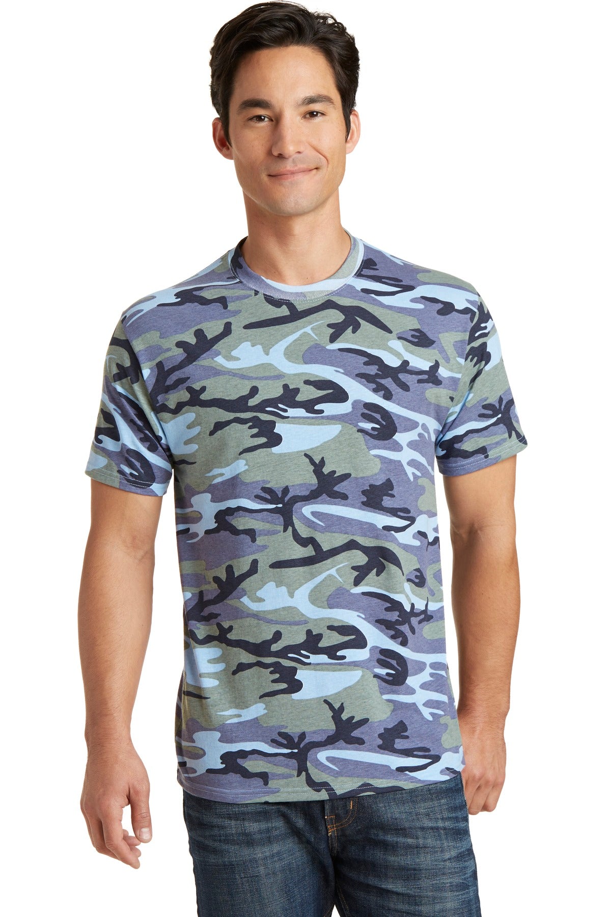 Port & Company- Port & Company® Core Cotton Camo Tee. PC54C-Medtech- 5