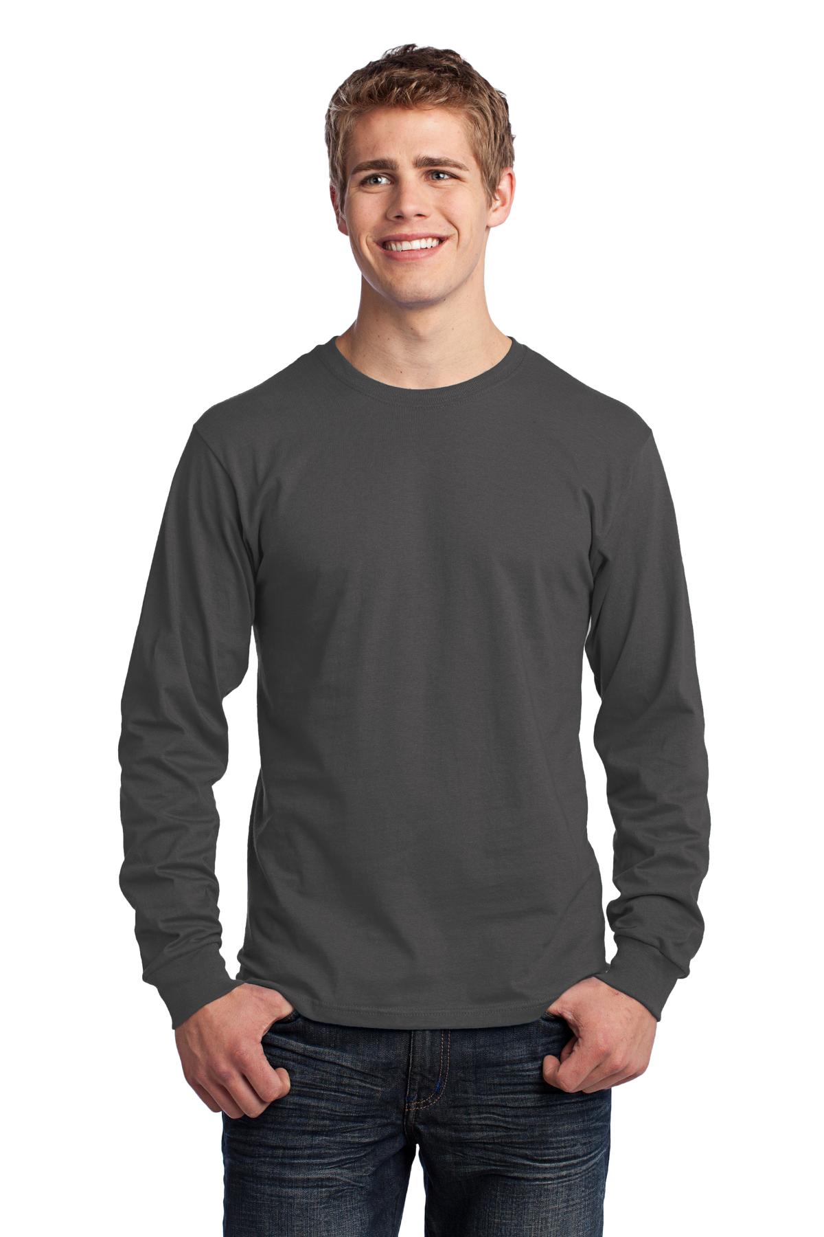 Port & Company- Port & Company® - Long Sleeve Core Cotton Tee. PC54LS-Medtech- 5