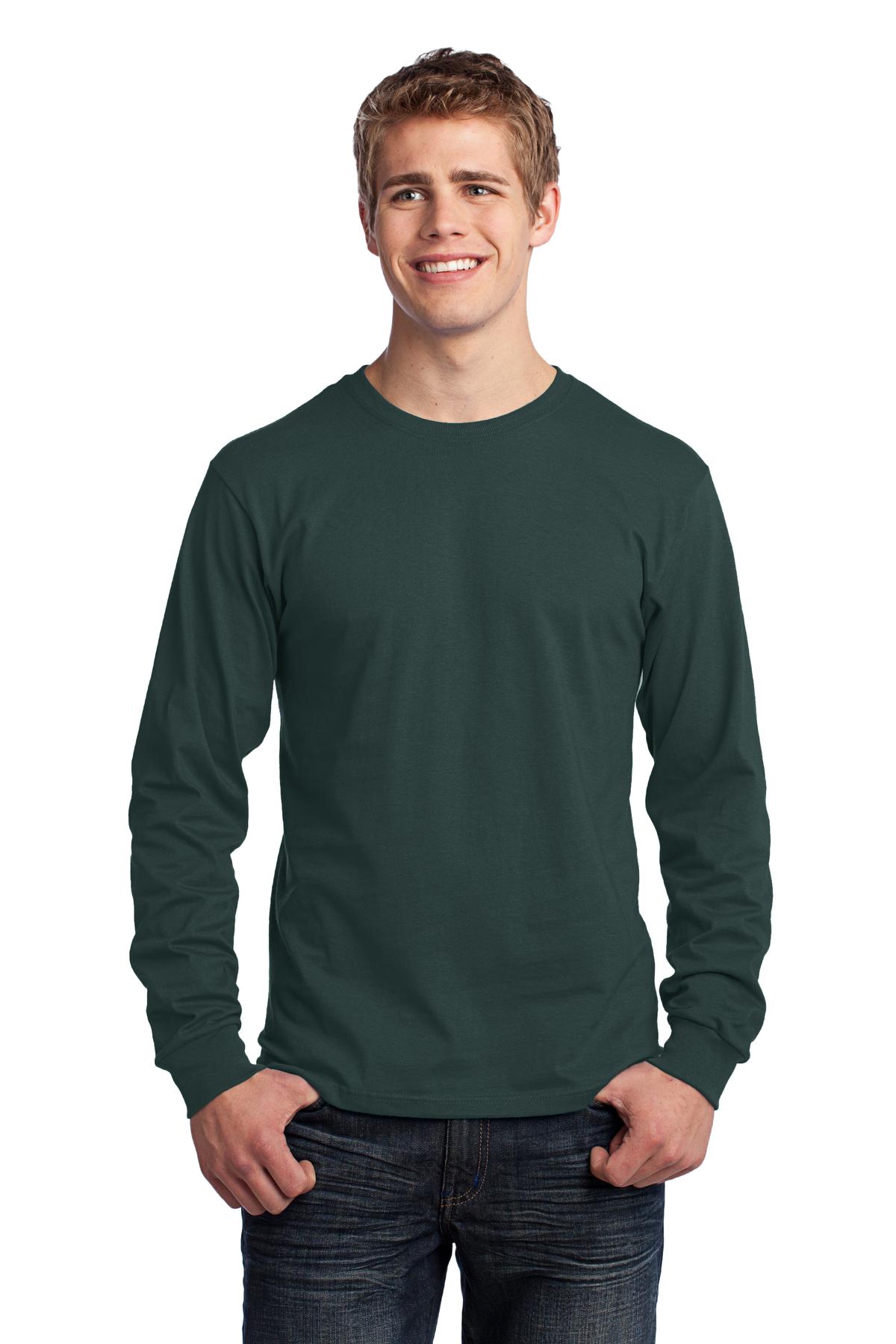 Port & Company- Port & Company® - Long Sleeve Core Cotton Tee. PC54LS-Medtech- 6