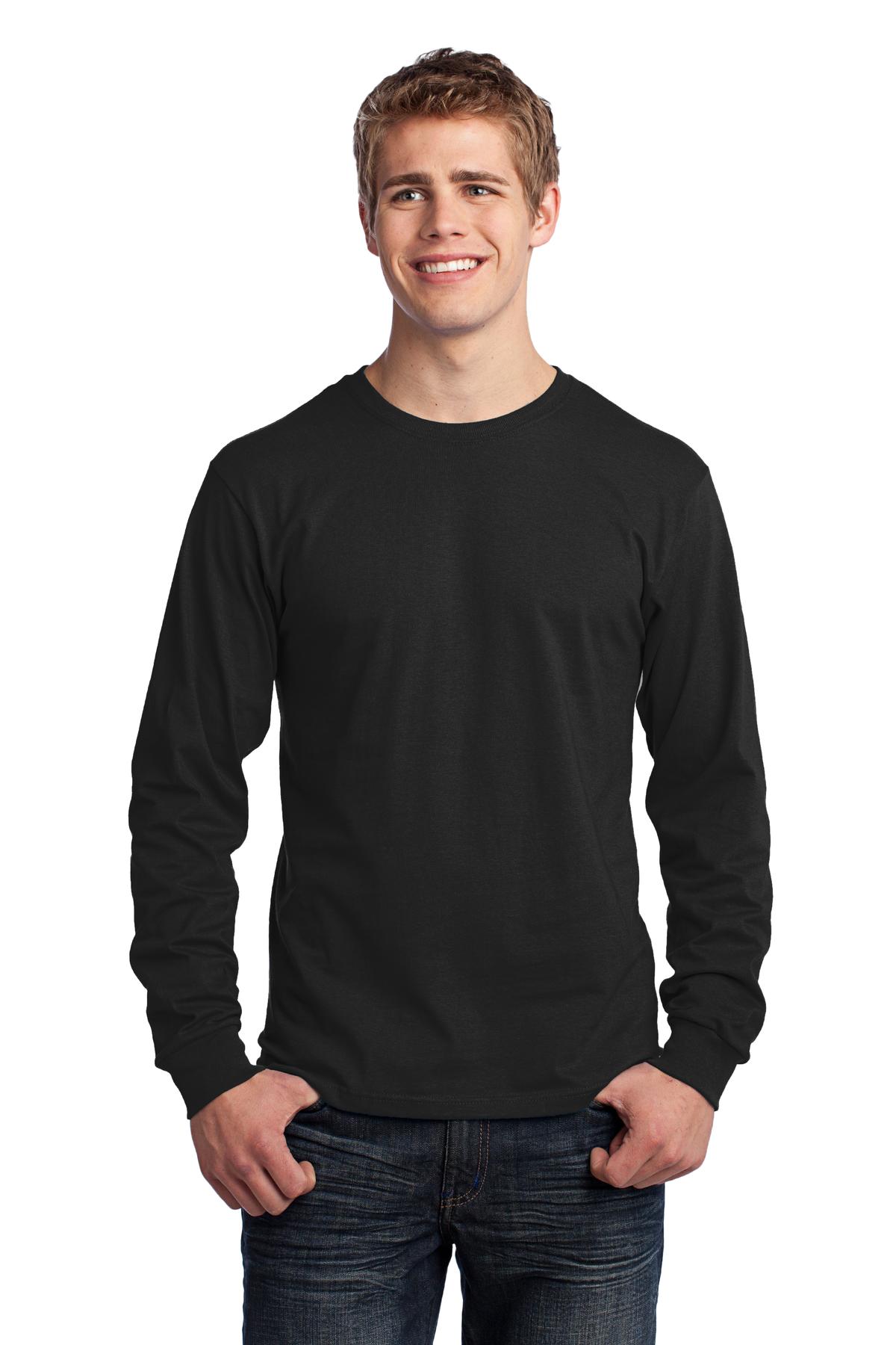 Port & Company- Port & Company® - Long Sleeve Core Cotton Tee. PC54LS-Medtech- 10