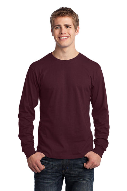 Port & Company- Port & Company® - Long Sleeve Core Cotton Tee. PC54LS-Medtech- 4