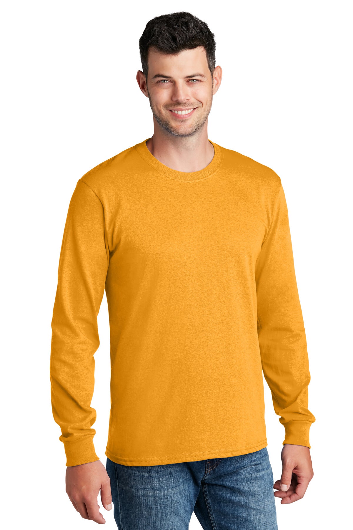 Port & Company- Port & Company® - Long Sleeve Core Cotton Tee. PC54LS-Medtech- 8