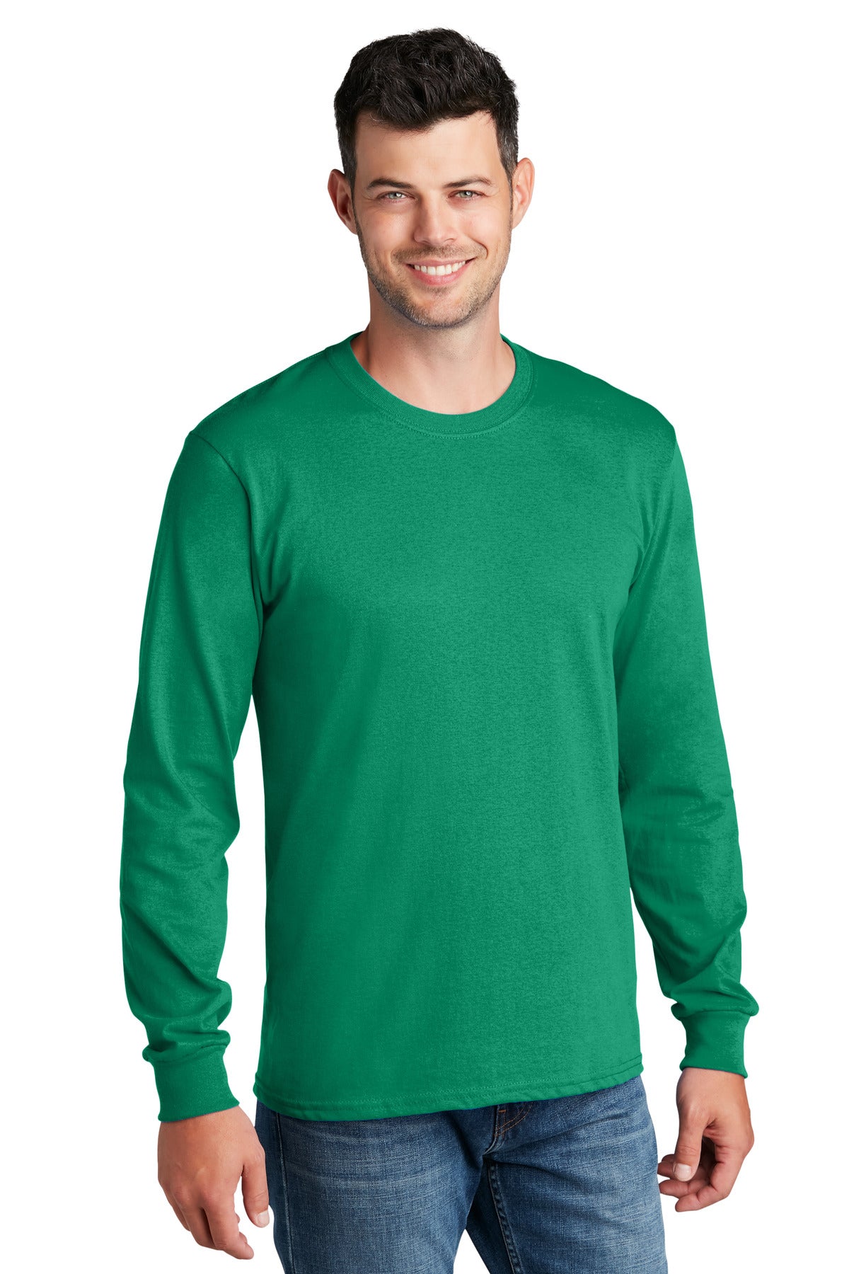 Port & Company- Port & Company® - Long Sleeve Core Cotton Tee. PC54LS-Medtech- 11