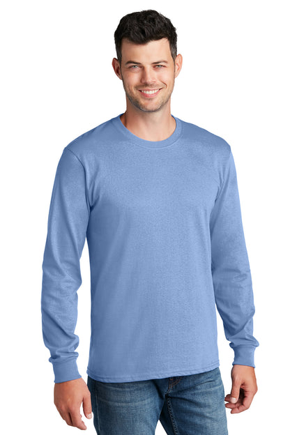 Port & Company- Port & Company® - Long Sleeve Core Cotton Tee. PC54LS-Medtech- 12