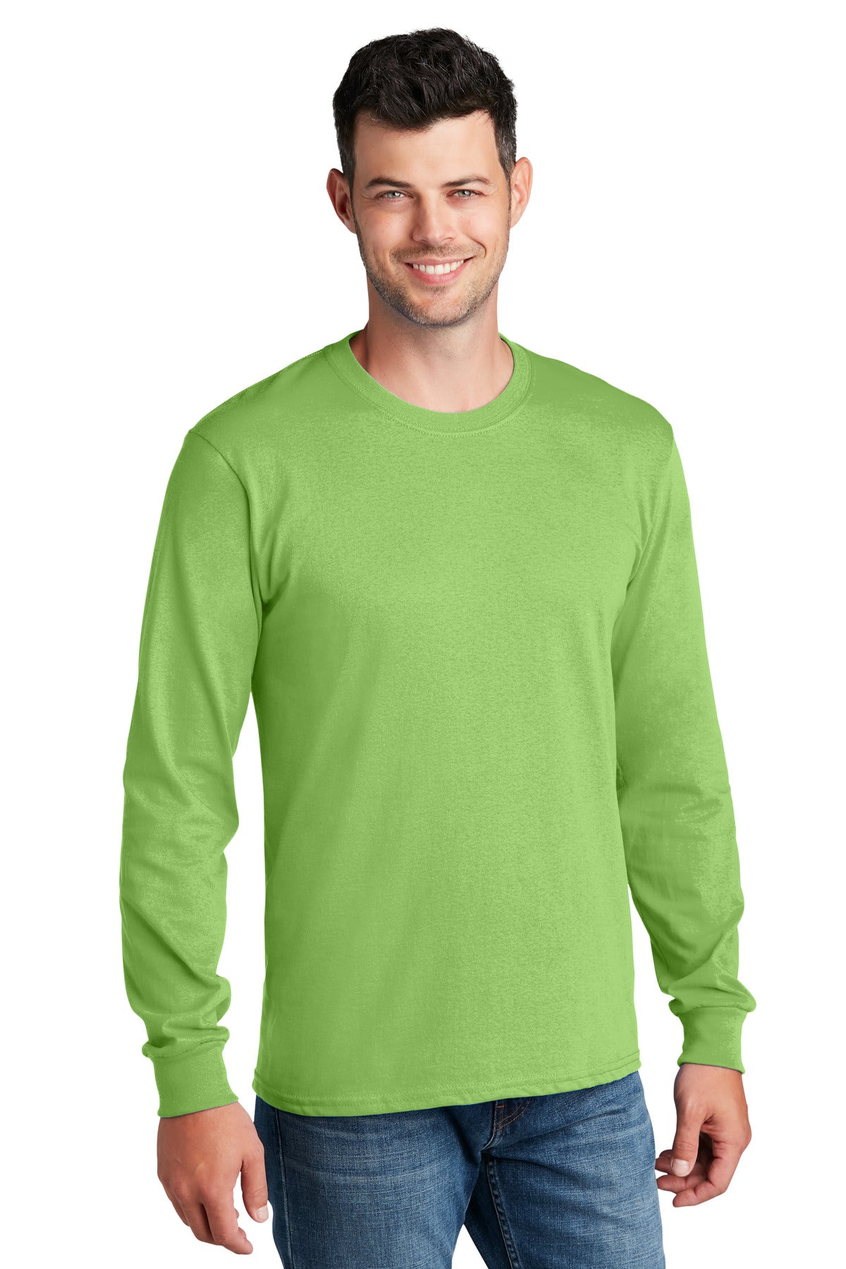 Port & Company- Port & Company® - Long Sleeve Core Cotton Tee. PC54LS-Medtech- 13