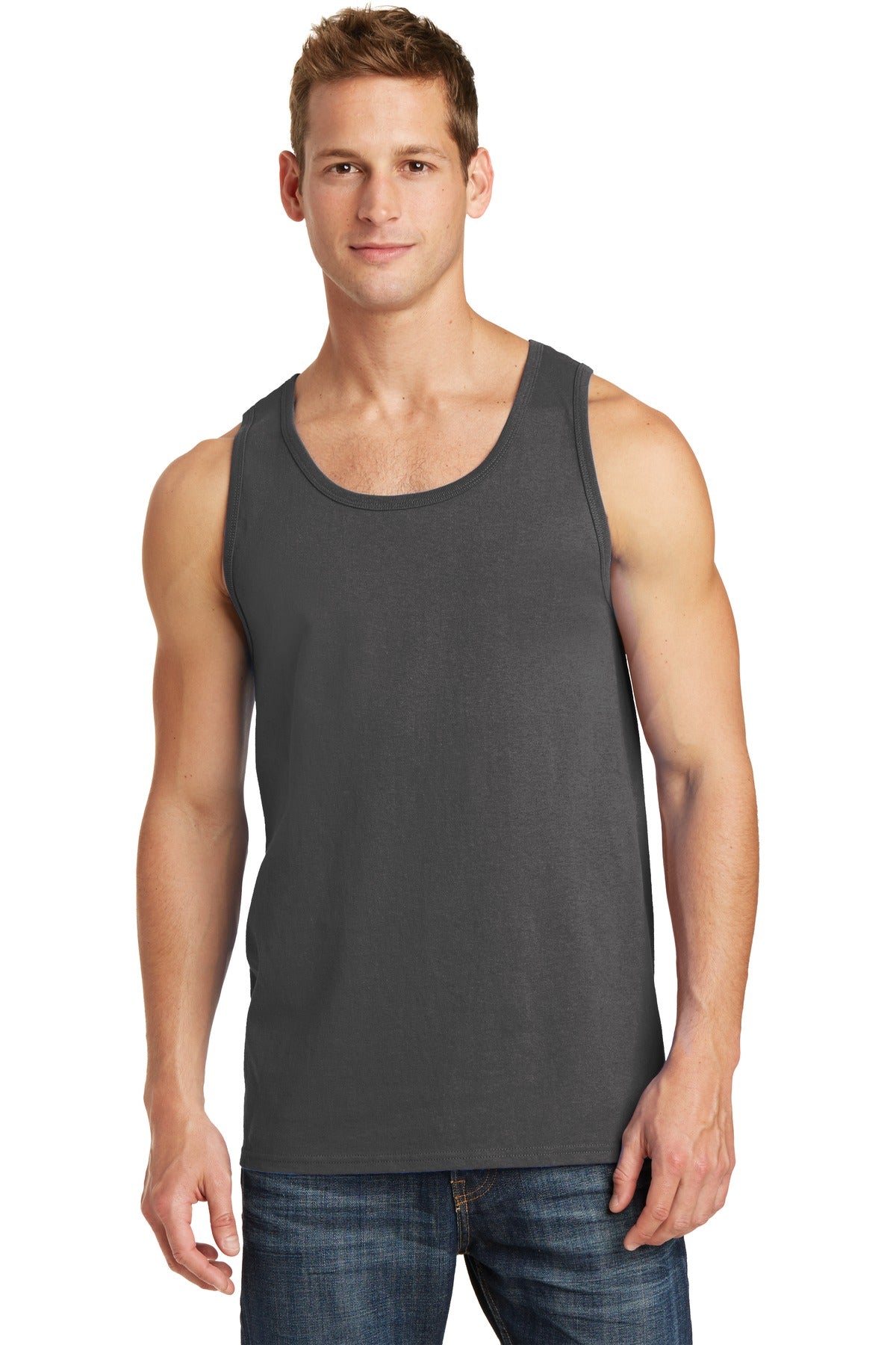 Port & Company- Port & Company® Core Cotton Tank Top. PC54TT-Medtech- 3