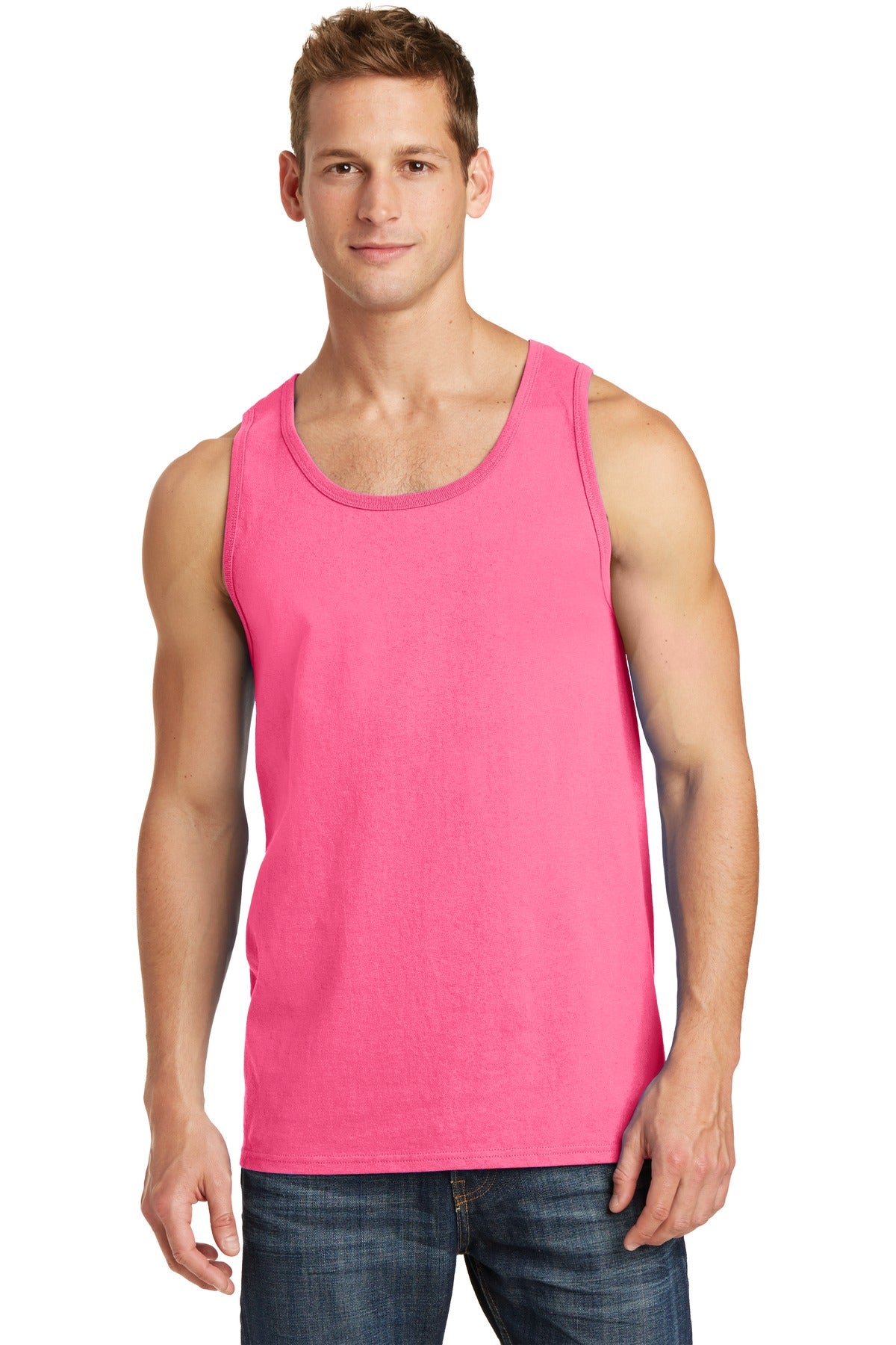 Port & Company- Port & Company® Core Cotton Tank Top. PC54TT-Medtech- 10