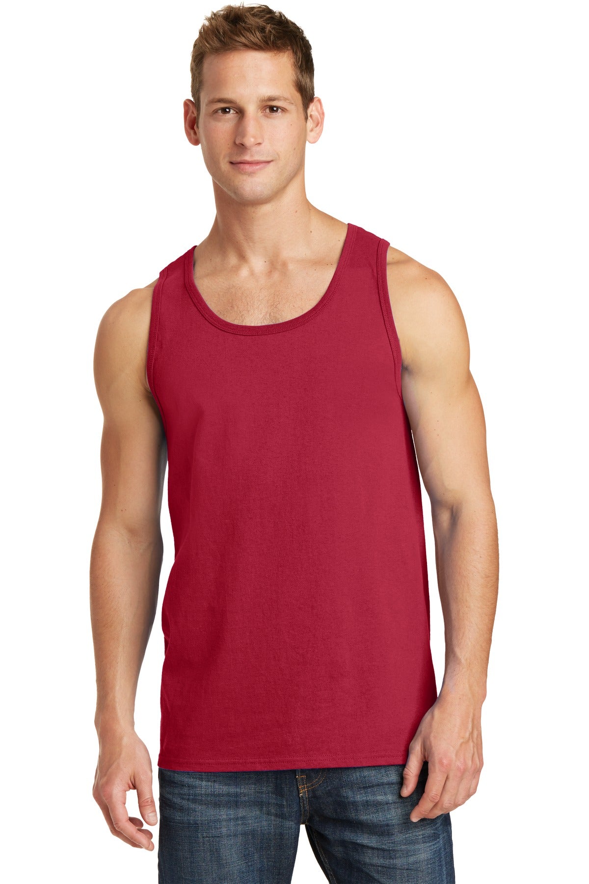 Port & Company- Port & Company® Core Cotton Tank Top. PC54TT-Medtech- 12