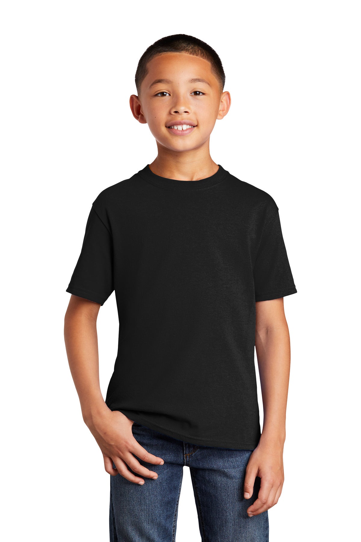 Port & Company- Port & Company® Youth Core Cotton DTG Tee PC54YDTG-Medtech- 3