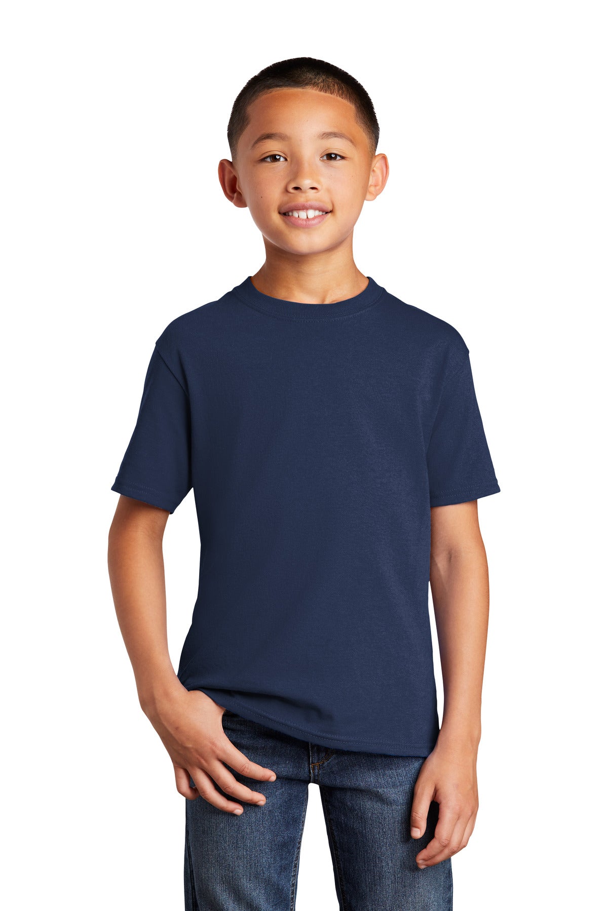 Port & Company- Port & Company® Youth Core Cotton DTG Tee PC54YDTG-Medtech- 4