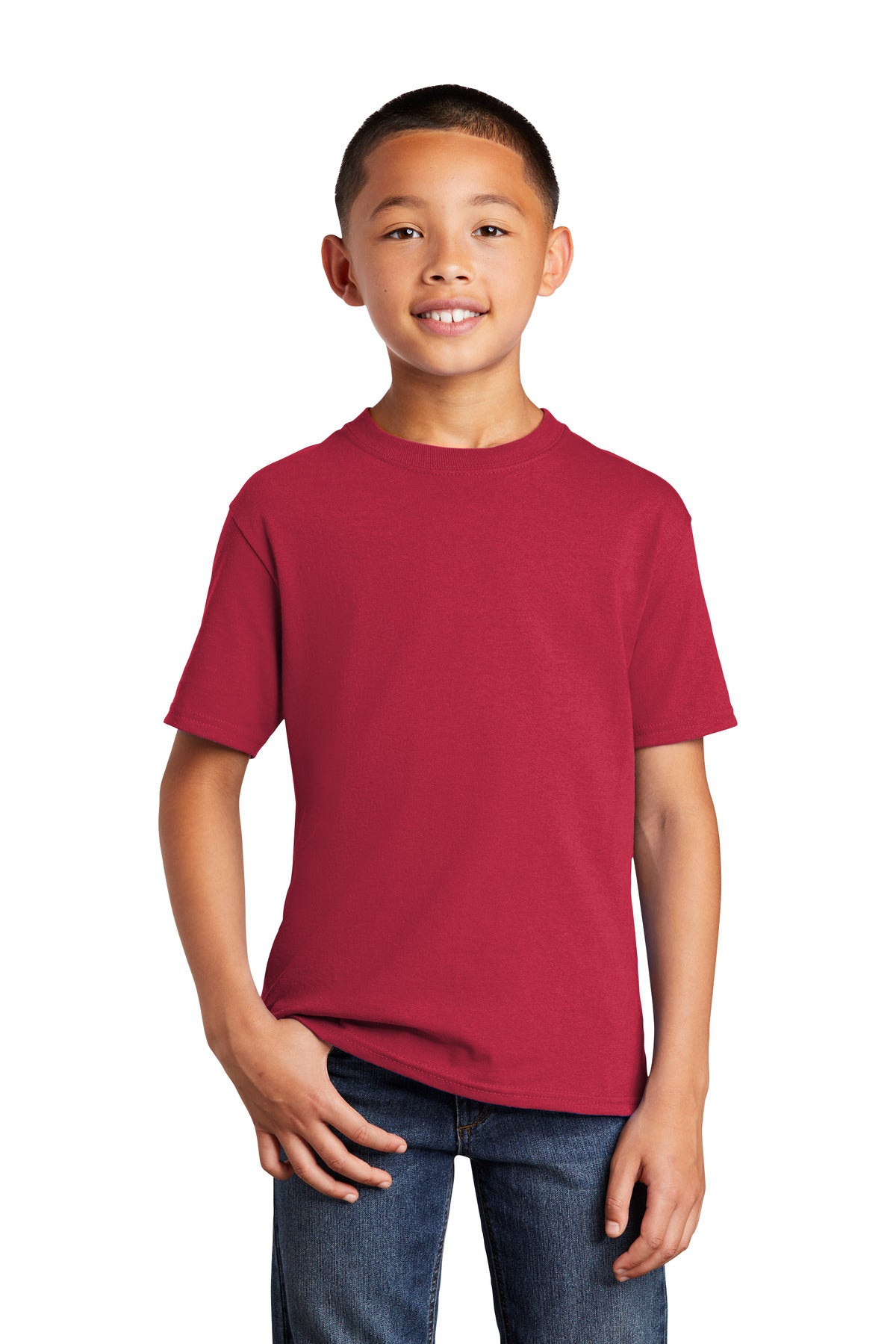 Port & Company- Port & Company® Youth Core Cotton DTG Tee PC54YDTG-Medtech- 5