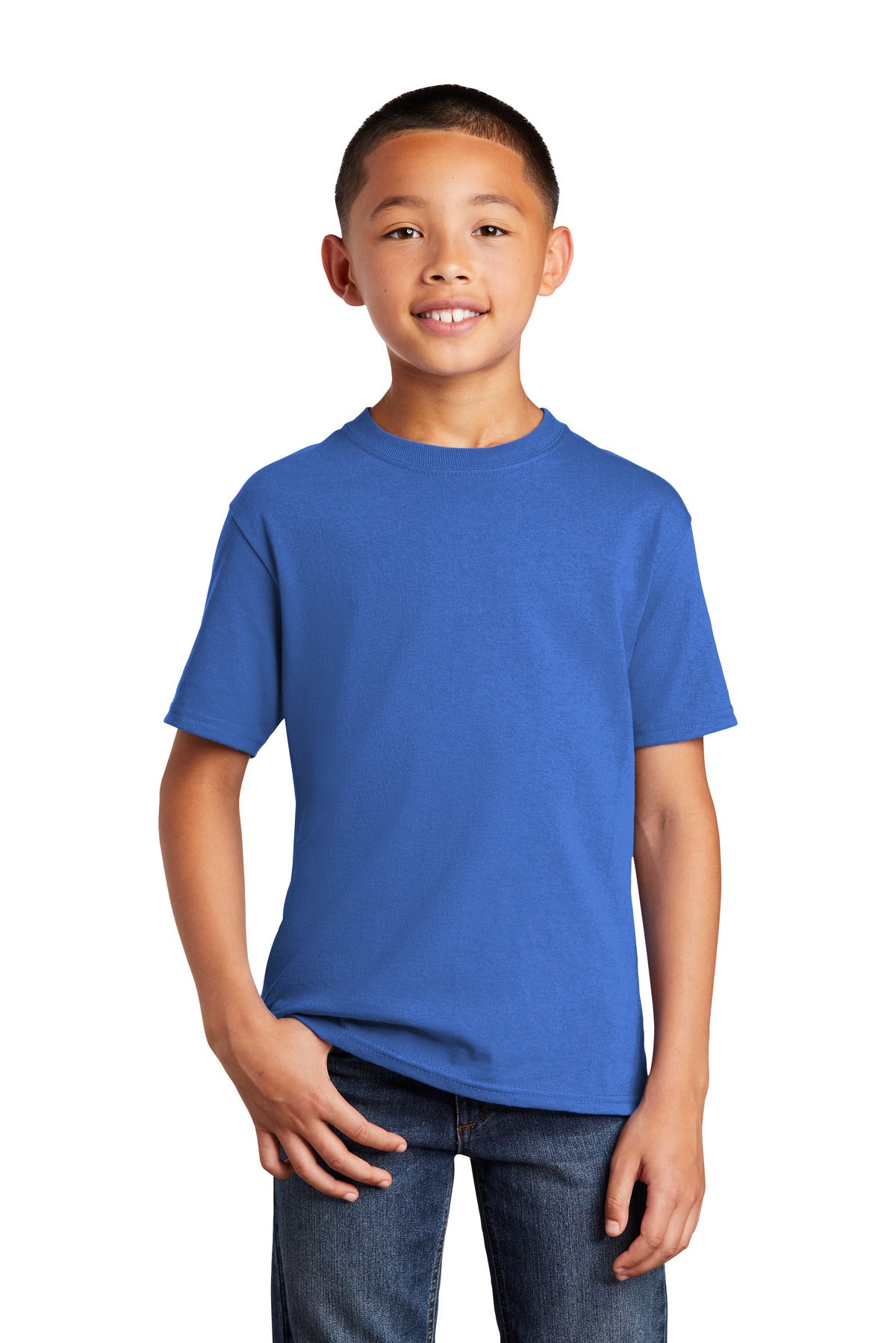 Port & Company- Port & Company® Youth Core Cotton DTG Tee PC54YDTG-Medtech- 6