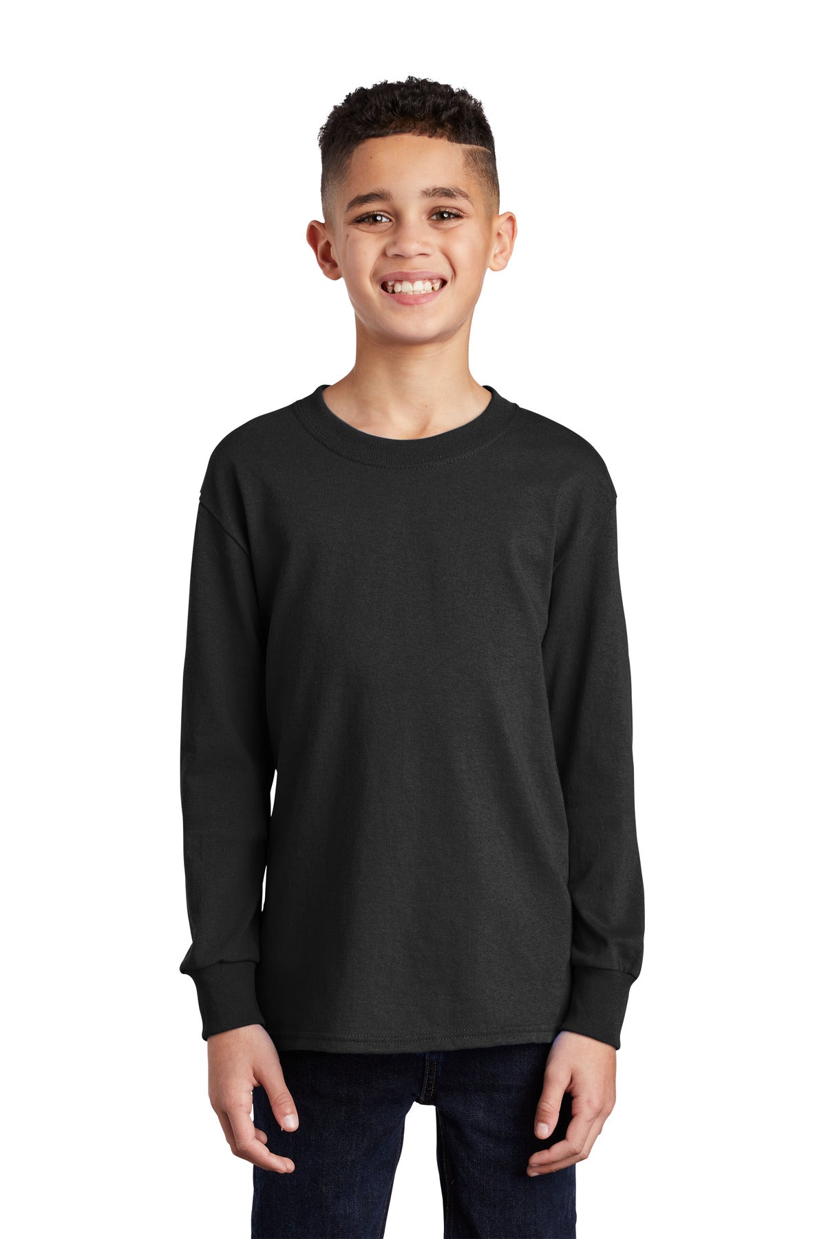 Port & Company- Port & Company® Youth Long Sleeve Core Cotton Tee. PC54YLS-Medtech- 8