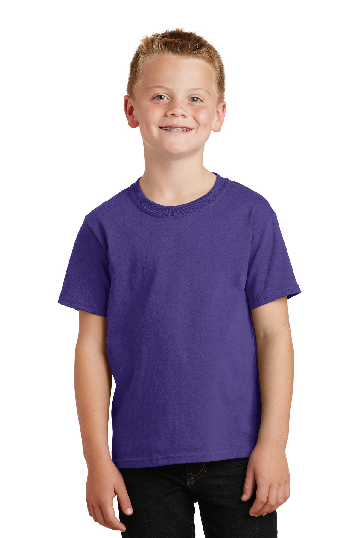 Port & Company- Port & Company® - Youth Core Cotton Tee. PC54Y-Medtech- 30