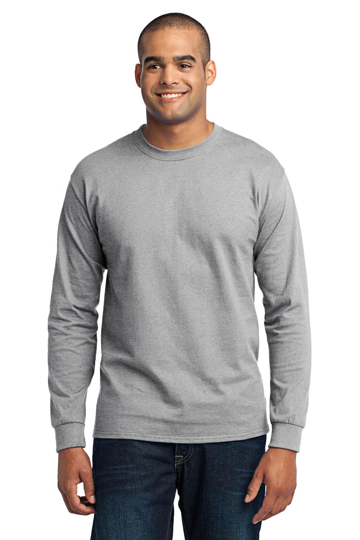 Port & Company- Port & Company® - Long Sleeve Core Blend Tee. PC55LS-Medtech- 2