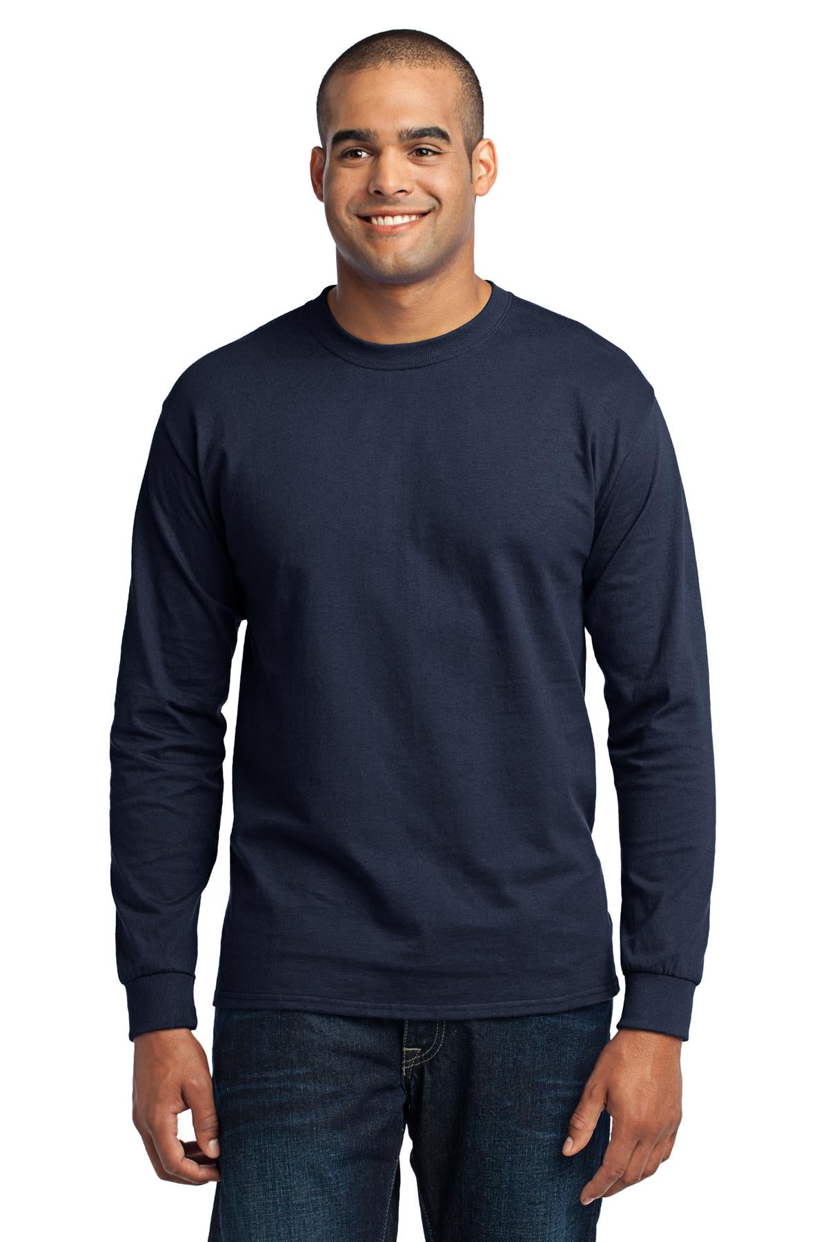 Port & Company- Port & Company® - Long Sleeve Core Blend Tee. PC55LS-Medtech- 12