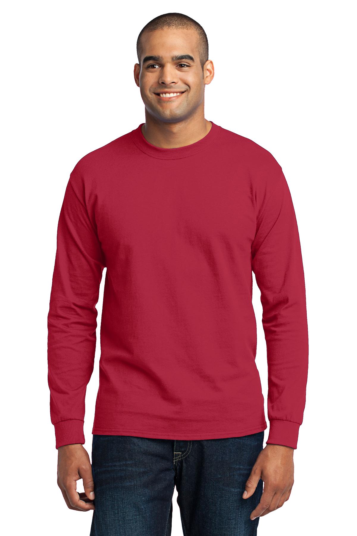 Port & Company- Port & Company® - Long Sleeve Core Blend Tee. PC55LS-Medtech- 15