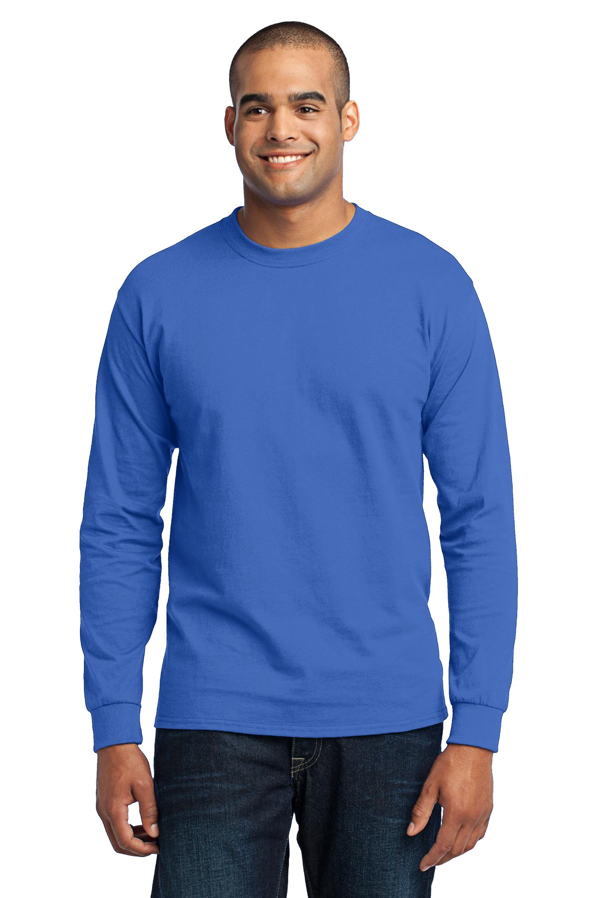 Port & Company- Port & Company® - Long Sleeve Core Blend Tee. PC55LS-Medtech- 16