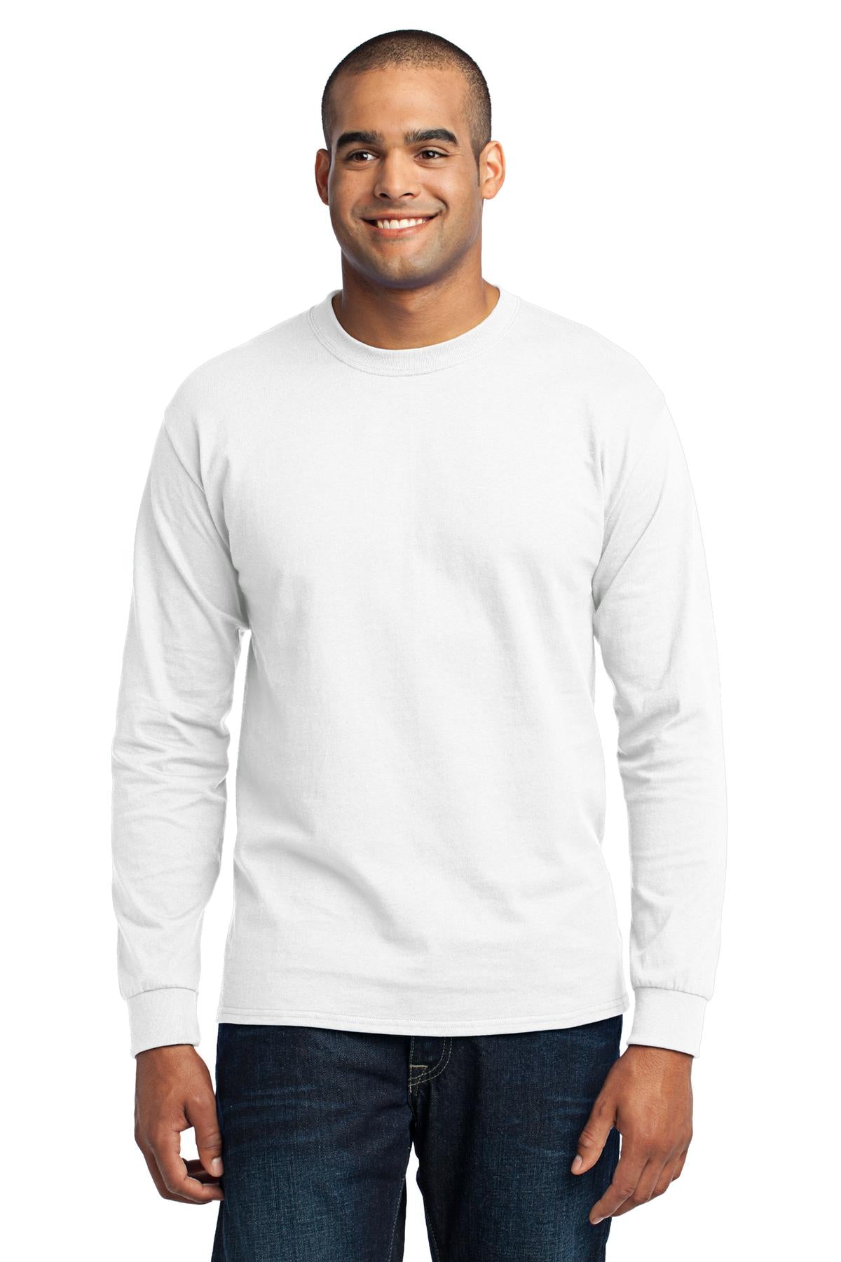 Port & Company- Port & Company® - Long Sleeve Core Blend Tee. PC55LS-Medtech- 19